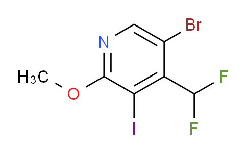 AM124701 | 1806870-48-3 | 5-Bromo-4-(difluoromethyl)-3-iodo-2-methoxypyridine