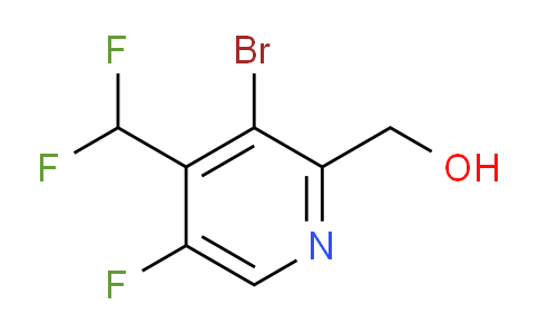 AM124702 | 1805362-82-6 | 3-Bromo-4-(difluoromethyl)-5-fluoropyridine-2-methanol