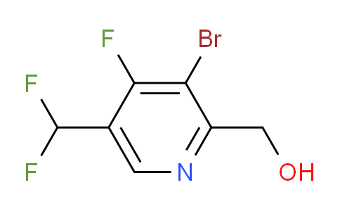 AM124707 | 1805240-93-0 | 3-Bromo-5-(difluoromethyl)-4-fluoropyridine-2-methanol