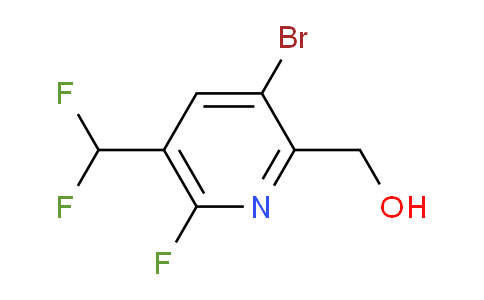 AM124709 | 1805165-55-2 | 3-Bromo-5-(difluoromethyl)-6-fluoropyridine-2-methanol