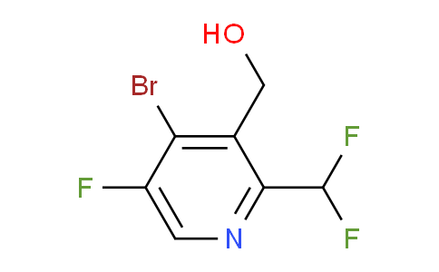 AM124712 | 1805343-29-6 | 4-Bromo-2-(difluoromethyl)-5-fluoropyridine-3-methanol
