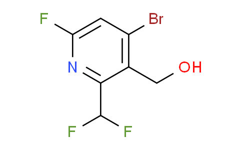 4-Bromo-2-(difluoromethyl)-6-fluoropyridine-3-methanol