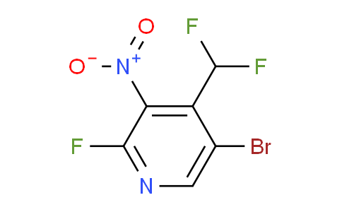 AM124720 | 1804635-40-2 | 5-Bromo-4-(difluoromethyl)-2-fluoro-3-nitropyridine