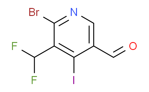 AM124721 | 1805923-68-5 | 2-Bromo-3-(difluoromethyl)-4-iodopyridine-5-carboxaldehyde
