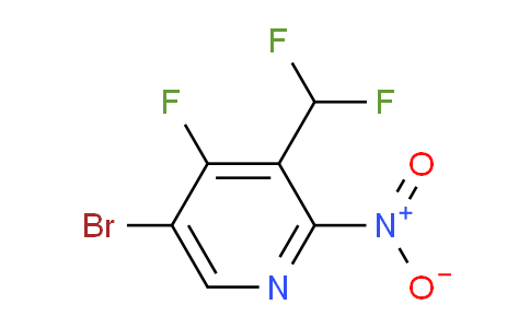 AM124722 | 1804635-47-9 | 5-Bromo-3-(difluoromethyl)-4-fluoro-2-nitropyridine