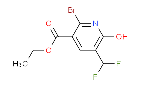AM124724 | 1804653-78-8 | Ethyl 2-bromo-5-(difluoromethyl)-6-hydroxypyridine-3-carboxylate