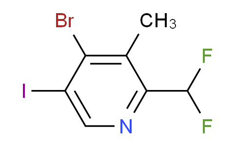AM124725 | 1805239-66-0 | 4-Bromo-2-(difluoromethyl)-5-iodo-3-methylpyridine