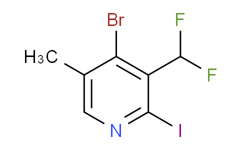 AM124729 | 1804668-22-1 | 4-Bromo-3-(difluoromethyl)-2-iodo-5-methylpyridine