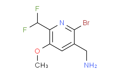 AM124745 | 1807029-39-5 | 3-(Aminomethyl)-2-bromo-6-(difluoromethyl)-5-methoxypyridine