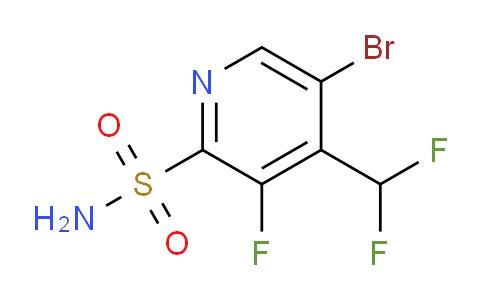 AM124750 | 1805411-41-9 | 5-Bromo-4-(difluoromethyl)-3-fluoropyridine-2-sulfonamide