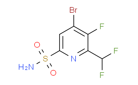 AM124760 | 1805411-51-1 | 4-Bromo-2-(difluoromethyl)-3-fluoropyridine-6-sulfonamide