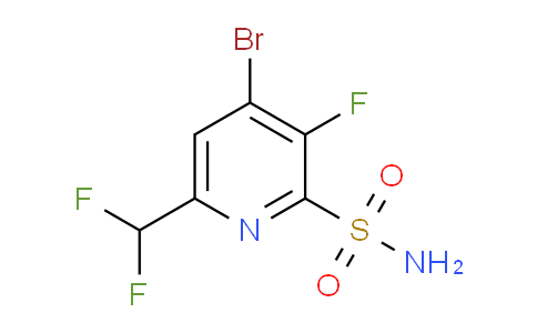 AM124761 | 1805167-41-2 | 4-Bromo-6-(difluoromethyl)-3-fluoropyridine-2-sulfonamide