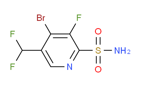 AM124766 | 1804854-90-7 | 4-Bromo-5-(difluoromethyl)-3-fluoropyridine-2-sulfonamide