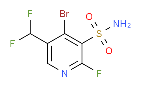 AM124768 | 1805370-33-5 | 4-Bromo-5-(difluoromethyl)-2-fluoropyridine-3-sulfonamide