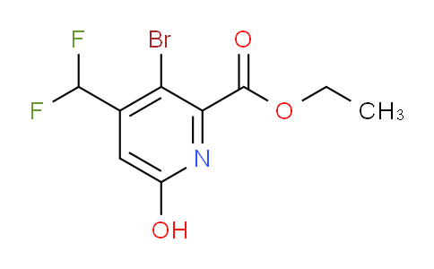 AM124771 | 1805349-87-4 | Ethyl 3-bromo-4-(difluoromethyl)-6-hydroxypyridine-2-carboxylate