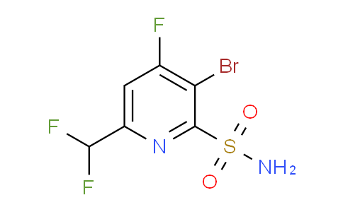 AM124774 | 1805411-83-9 | 3-Bromo-6-(difluoromethyl)-4-fluoropyridine-2-sulfonamide