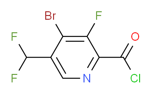AM124780 | 1805369-65-6 | 4-Bromo-5-(difluoromethyl)-3-fluoropyridine-2-carbonyl chloride