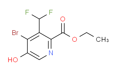 Ethyl 4-bromo-3-(difluoromethyl)-5-hydroxypyridine-2-carboxylate