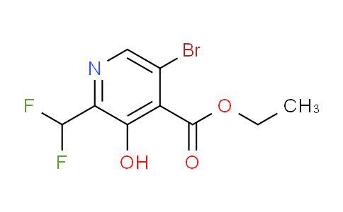 AM124785 | 1805242-27-6 | Ethyl 5-bromo-2-(difluoromethyl)-3-hydroxypyridine-4-carboxylate