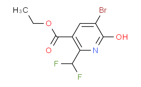 AM124787 | 1707566-94-6 | Ethyl 3-bromo-6-(difluoromethyl)-2-hydroxypyridine-5-carboxylate