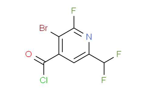 AM124789 | 1806905-57-6 | 3-Bromo-6-(difluoromethyl)-2-fluoropyridine-4-carbonyl chloride