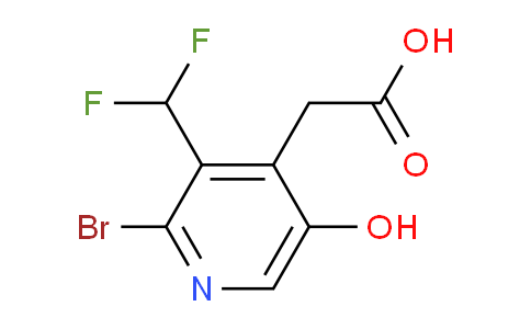 AM124790 | 1805163-19-2 | 2-Bromo-3-(difluoromethyl)-5-hydroxypyridine-4-acetic acid