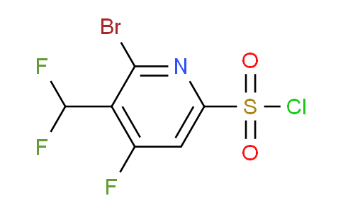 AM124791 | 1805167-14-9 | 2-Bromo-3-(difluoromethyl)-4-fluoropyridine-6-sulfonyl chloride