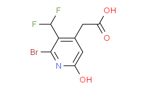 AM124792 | 1804845-14-4 | 2-Bromo-3-(difluoromethyl)-6-hydroxypyridine-4-acetic acid