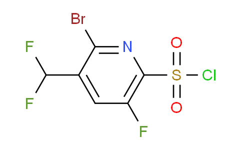 AM124793 | 1806829-73-1 | 2-Bromo-3-(difluoromethyl)-5-fluoropyridine-6-sulfonyl chloride