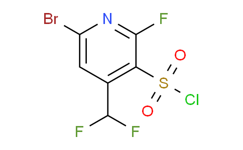 AM124798 | 1806905-65-6 | 6-Bromo-4-(difluoromethyl)-2-fluoropyridine-3-sulfonyl chloride