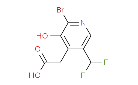 AM124799 | 1805372-41-1 | 2-Bromo-5-(difluoromethyl)-3-hydroxypyridine-4-acetic acid