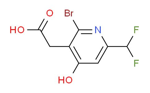 AM124805 | 1805372-44-4 | 2-Bromo-6-(difluoromethyl)-4-hydroxypyridine-3-acetic acid