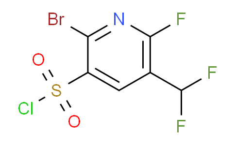 AM124806 | 1806830-00-1 | 2-Bromo-5-(difluoromethyl)-6-fluoropyridine-3-sulfonyl chloride