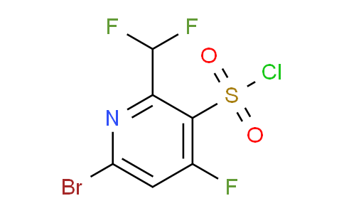 AM124809 | 1805345-85-0 | 6-Bromo-2-(difluoromethyl)-4-fluoropyridine-3-sulfonyl chloride
