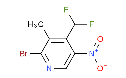 AM124810 | 1805244-06-7 | 2-Bromo-4-(difluoromethyl)-3-methyl-5-nitropyridine