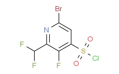 AM124811 | 1806905-81-6 | 6-Bromo-2-(difluoromethyl)-3-fluoropyridine-4-sulfonyl chloride