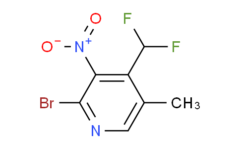 AM124812 | 1804463-83-9 | 2-Bromo-4-(difluoromethyl)-5-methyl-3-nitropyridine