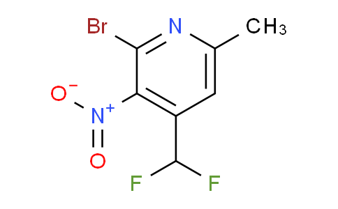 AM124813 | 1805381-43-4 | 2-Bromo-4-(difluoromethyl)-6-methyl-3-nitropyridine