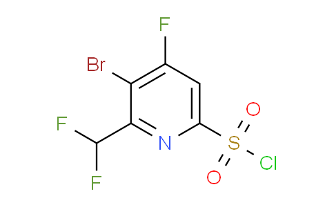 AM124814 | 1806830-04-5 | 3-Bromo-2-(difluoromethyl)-4-fluoropyridine-6-sulfonyl chloride