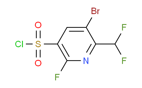 AM124816 | 1806999-25-6 | 3-Bromo-2-(difluoromethyl)-6-fluoropyridine-5-sulfonyl chloride