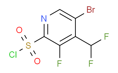 AM124818 | 1806905-91-8 | 5-Bromo-4-(difluoromethyl)-3-fluoropyridine-2-sulfonyl chloride