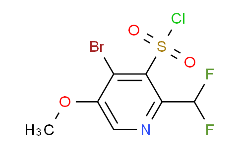 AM124819 | 1805427-45-5 | 4-Bromo-2-(difluoromethyl)-5-methoxypyridine-3-sulfonyl chloride