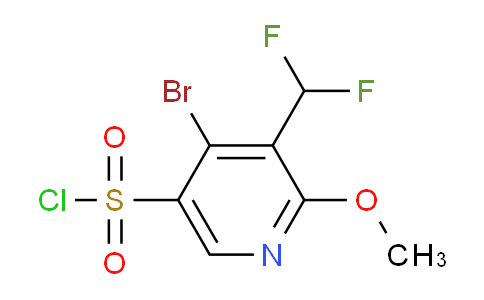AM124821 | 1804463-45-3 | 4-Bromo-3-(difluoromethyl)-2-methoxypyridine-5-sulfonyl chloride