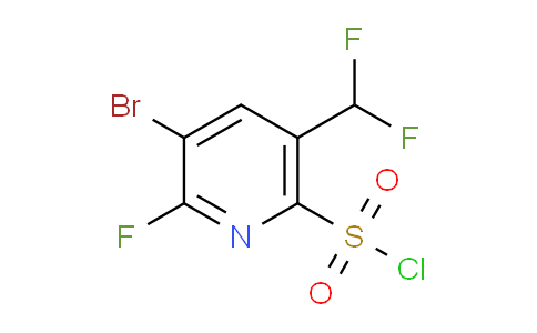AM124822 | 1805365-39-2 | 3-Bromo-5-(difluoromethyl)-2-fluoropyridine-6-sulfonyl chloride