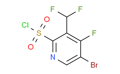 AM124823 | 1805410-90-5 | 5-Bromo-3-(difluoromethyl)-4-fluoropyridine-2-sulfonyl chloride