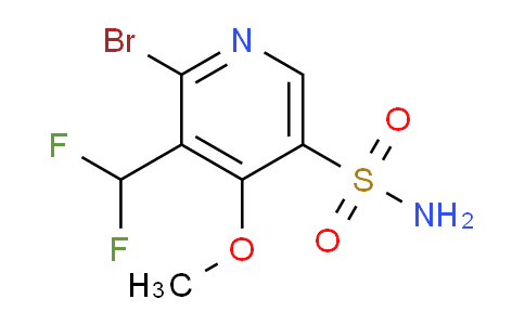 AM124834 | 1804463-61-3 | 2-Bromo-3-(difluoromethyl)-4-methoxypyridine-5-sulfonamide