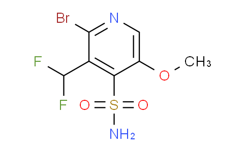 AM124837 | 1805351-93-2 | 2-Bromo-3-(difluoromethyl)-5-methoxypyridine-4-sulfonamide