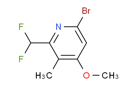 AM124838 | 1805417-19-9 | 6-Bromo-2-(difluoromethyl)-4-methoxy-3-methylpyridine