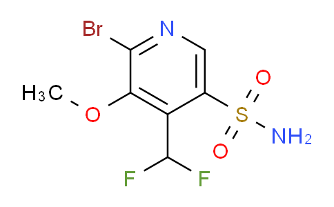AM124841 | 1804463-68-0 | 2-Bromo-4-(difluoromethyl)-3-methoxypyridine-5-sulfonamide