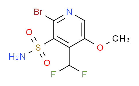 AM124842 | 1805351-94-3 | 2-Bromo-4-(difluoromethyl)-5-methoxypyridine-3-sulfonamide